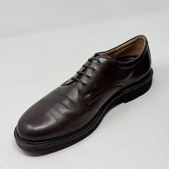 Ecco Metropole London Derby Casual Shoes Mens 10 EU 44 Brown Leather Plain Toe main image 13